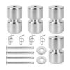 Paquete de 4 rodillos de aleación de aluminio anillos de_1
