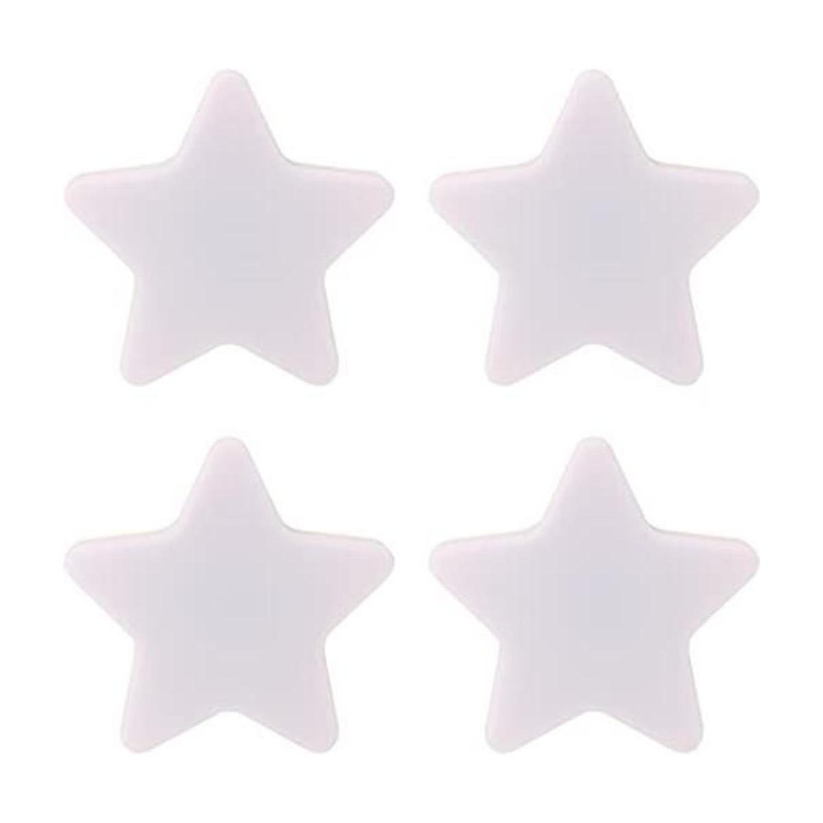Paquete de 4 luces LED blancas para niños Sensor de luz