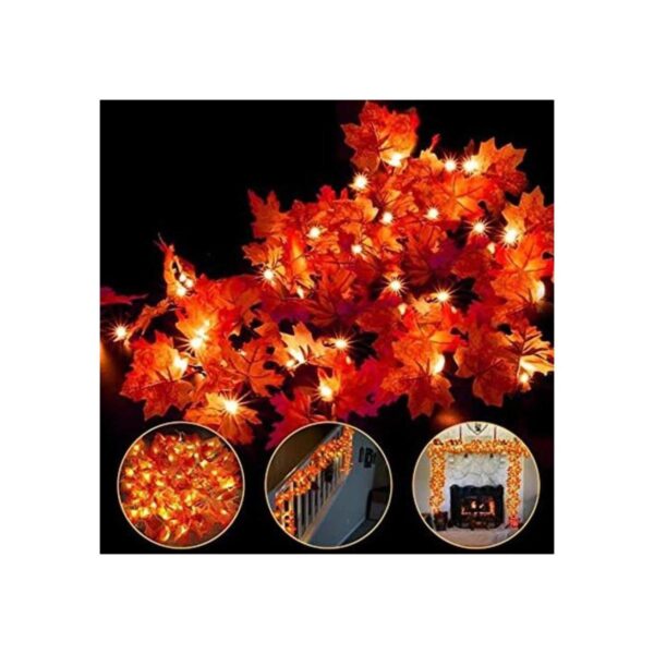 Paquete de 4 guirnaldas de luces para decoración de Día de_1