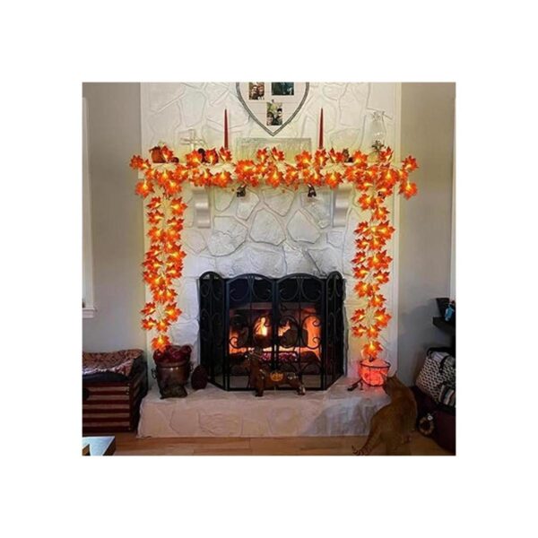 Paquete de 4 guirnaldas de luces para decoración de Día de_5