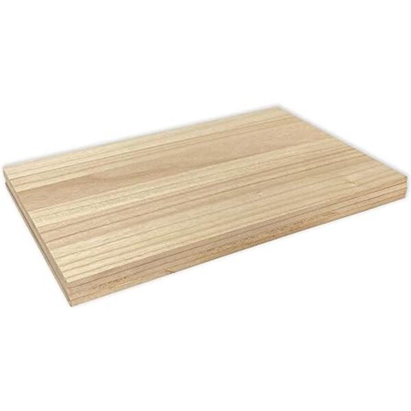 Paquete de 4 carteles de madera de Paulownia de doble cara_5