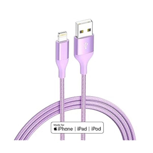 Paquete de 4 cables Lightning para iPhone 4 colores_4