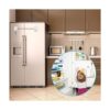 Paquete de 4 cerraduras de puerta de refrigerador con