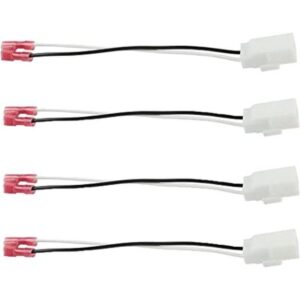 Paquete de 4 arnés de altavoz para modelos Jeep Dodge_1