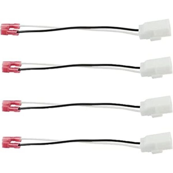 Paquete de 4 arnés de altavoz para modelos Jeep Dodge_1
