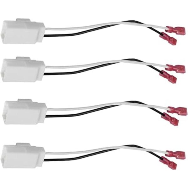 Paquete de 4 arnés de altavoz para modelos Jeep Dodge_6
