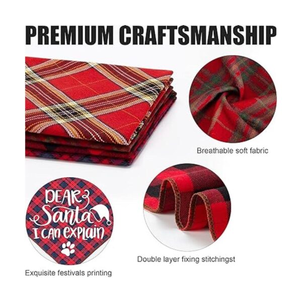 Paquete de 4 bandanas de cumpleaños para perros Clásico