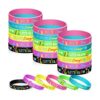 Paquete de 36 pulseras que brillan en la oscuridad_1