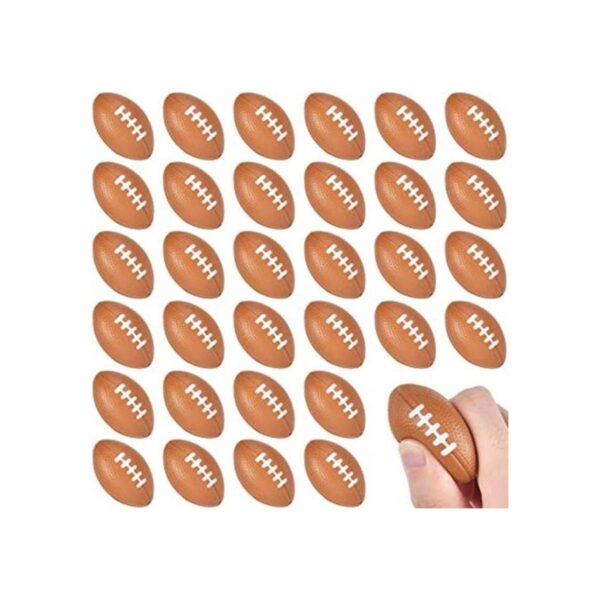Paquete de 36 pelotas de fútbol para estrés mini bolas_1