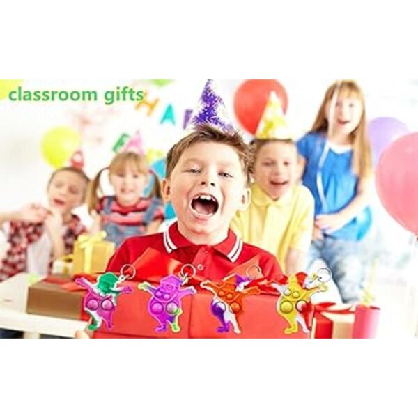 Paquete de 32 llaveros sensoriales pequeños con diseño de_5