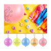 Paquete de 30 globos de látex grandes con mango de goma_3