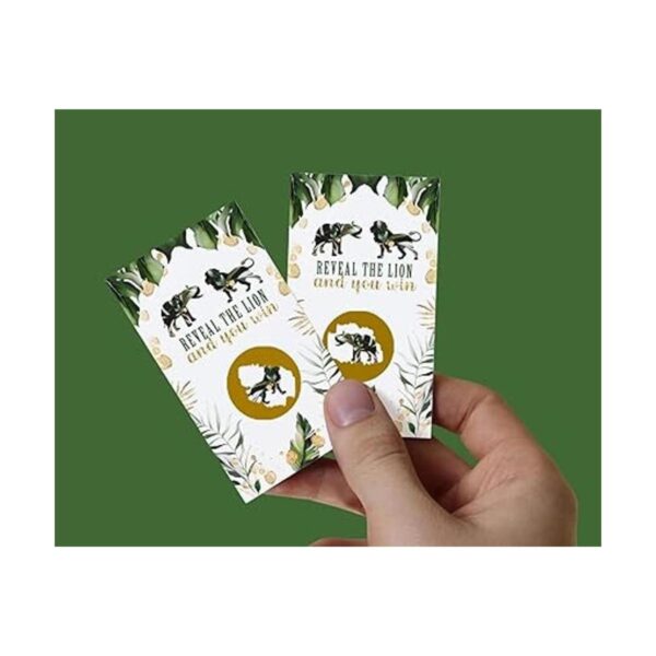 Paquete de 30 tarjetas para rascar de la selva tropical_3