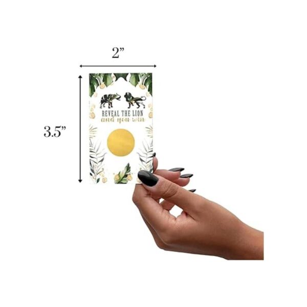 Paquete de 30 tarjetas para rascar de la selva tropical_5