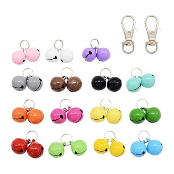 Paquete de 30 cascabeles de collar para mascotas collar_1