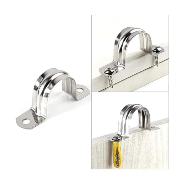 Paquete de 30 correas rígidas de acero inoxidable M40 1
