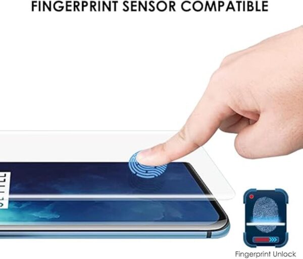 Paquete de 3 protectores de pantalla OnePlus 7 Pro vidrio_5