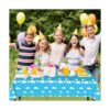 Paquete de 3 manteles de fiesta de cumpleaños con nubes