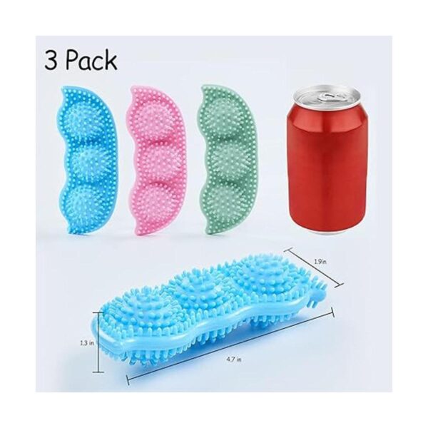 Paquete de 3 juguetes masticables para cachorros de