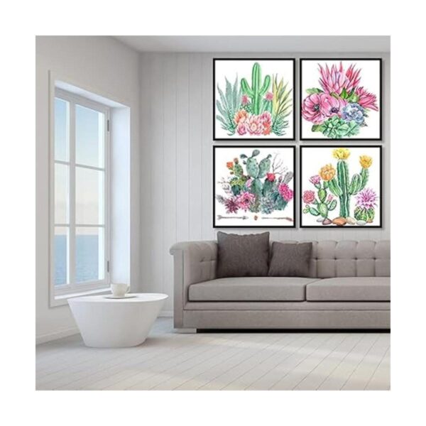 Paquete de 3 kits de pintura de diamantes 5D para adultos