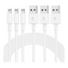 Paquete de 3 cargadores de Apple para iPhone 12 11 cable_1