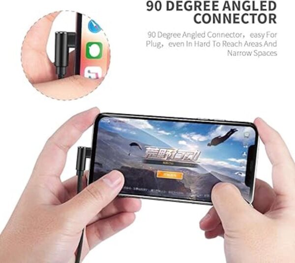 Paquete de 3 cables Lightning de 6 pies cable de carga_4