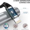 Paquete de 3 cargadores con certificación MFi cable de_5