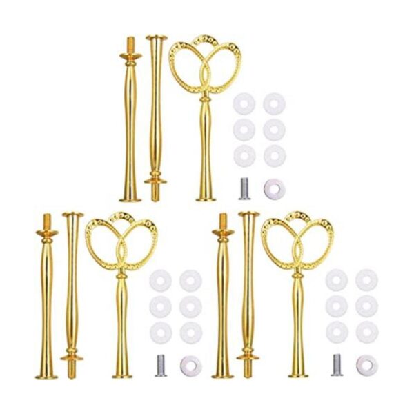 Paquete de 3 accesorios de 3 niveles para cupcakes de 13.6_1