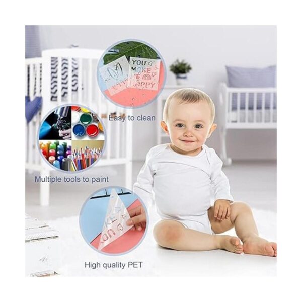 Paquete de 25 plantillas para baby shower plantillas de