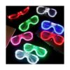 Paquete de 25 lentes LED de 5 colores neón que brillan en_2