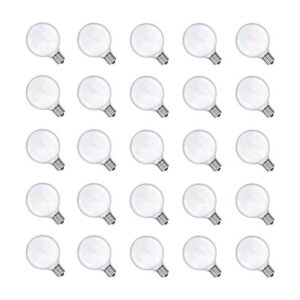 Paquete de 25 bombillas LED esmeriladas G40 de repuesto_1