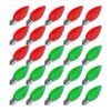 Paquete de 25 bombillas LED de Navidad C7 inastillables C7_1