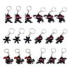 Paquete de 24 llaveros ninja para decoración de fiesta de_1
