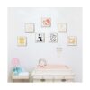 Paquete de 22 bonitas plantillas de bebé para decoración