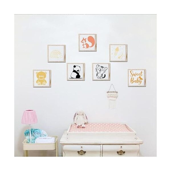 Paquete de 22 bonitas plantillas de bebé para decoración