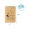 Paquete de 24 cuadernos con forro de papel kraft con 6_2
