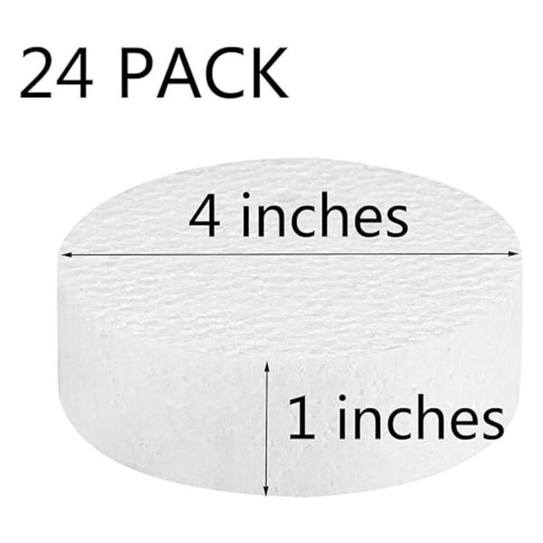 Paquete de 24 círculos de espuma de 4 pulgadas para_2