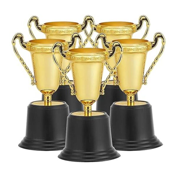 Paquete de 24 copas de trofeo de oro de 5.0 in de oro_4