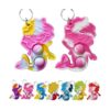 Paquete de 20 llaveros de mochila de sirena a granel mini_1