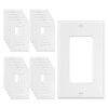 Paquete de 20 placas de pared decorativas de 1 banda para