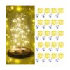 Paquete de 20 luces parpadeantes 3 modos 20 luces LED de_1