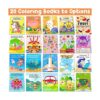 Paquete de 20 libros para colorear para niños de 2 a 4_2