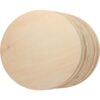 Paquete de 20 círculos de madera de 12 pulgadas para