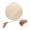 Paquete de 20 círculos de madera de 12 pulgadas para