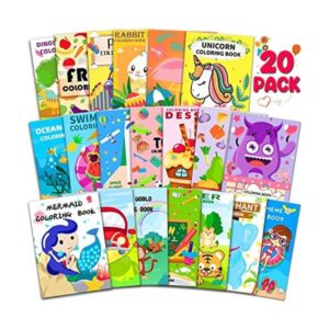 Paquete de 20 libros para colorear para niños de 2 a 4_1