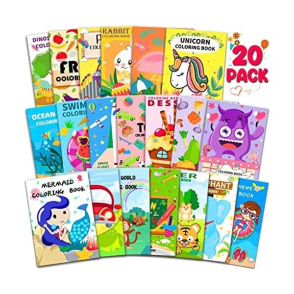 Paquete de 20 libros para colorear para niños de 2 a 4_1