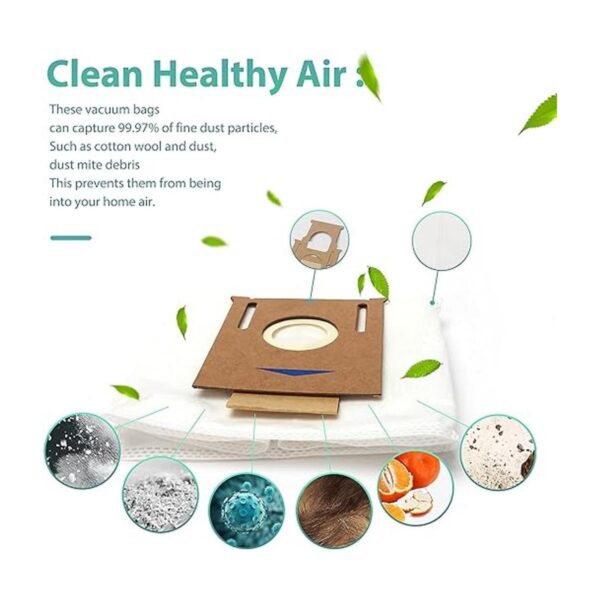 Paquete de 20 bolsas desechables para ECOVACS Deebot T8_2