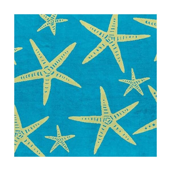 Paquete de 2 toallas de playa con estampado de estrella de_3
