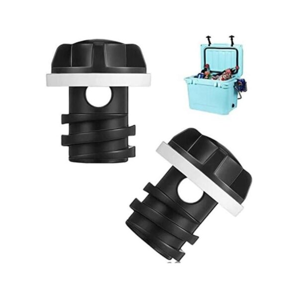 Paquete de 2 tapones de drenaje para enfriador Yeti_1