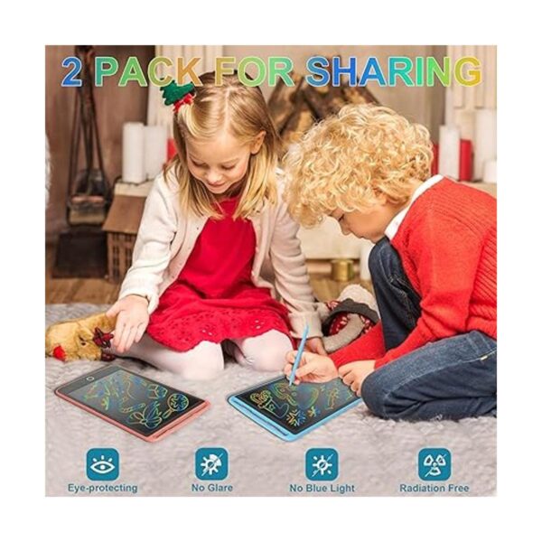 Paquete de 2 tabletas de escritura LCD para niños tablero_2