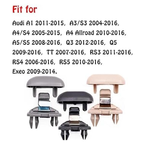 Paquete de 2 soportes de fijación para espejo de_2